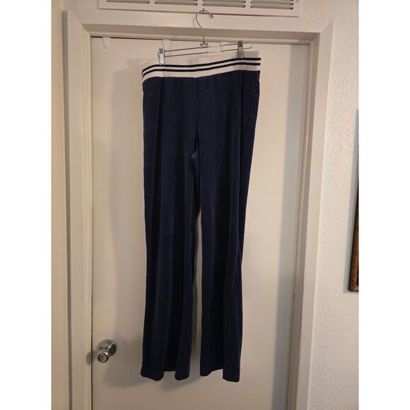 NYL New York Laundry Velour Track Set Full Zip Jacket Pullon Pants TOP XL Bot L - Picture 7 of 16